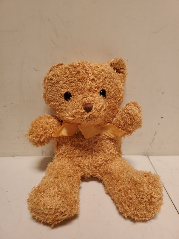 Photo 3 of 11.8inch Plush Toy Bear, Birthday Gift For Children, Stuffed Animal Bear