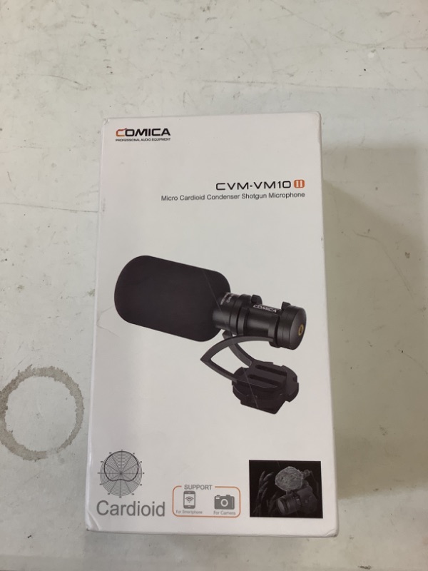 Photo 2 of comica VM10 PRO Universal Video Microphone - Adjustable Gain, Analog/Digital Output, Monitoring - Shotgun Mic for Camera, Smartphone, Tablet, PC - Ideal for Vlogging, Live Streaming, and Recording