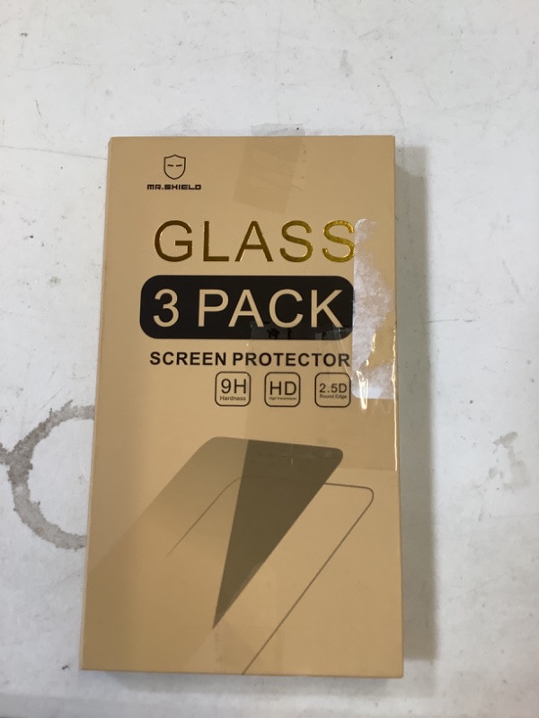 Photo 2 of Mr.Shield [3-Pack] Designed For BLU View 3 (B140DL) [Tempered Glass] [Japan Glass with 9H Hardness] Screen Protector with Lifetime Replacement