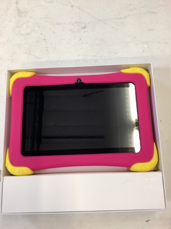 Photo 1 of Kids Tablet 7 inch Tablet for Kids 2-15 Android 11 Go 2GB+32GB WiFi Bluetooth GMS Parental Control Mode Google Play YouTube Netflix iWawa for Boys Girls Toddler Tablet with Kid-Proof Case Red