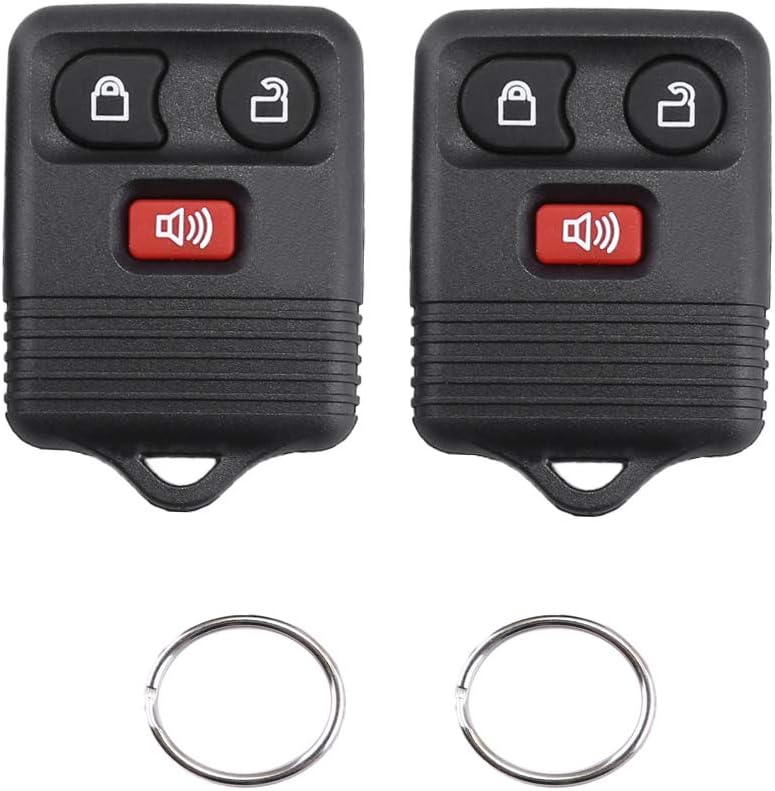 Photo 1 of Car Key Fob Remote Case for Ford F150 F-150 F250 F-250 F350 E350 Super Duty Edge Excursion Escape Explorer Lincoln Mazda Mercury Keyless Entry Remote Starter Control Shell