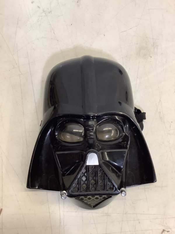 Photo 2 of Rubies Star Wars Darth Vader Molded Mask Black