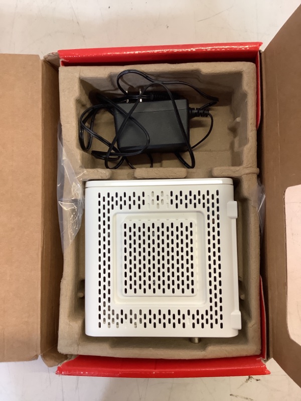 Photo 2 of ARRIS SURFboard SB8200 DOCSIS 3.1 Cable Modem | Approved for Comcast Xfinity, Cox, Charter Spectrum, & more | Two 1 Gbps Ports | 1 Gbps Max Internet Speeds | 4 OFDM Channels | 2 Year Warranty SB8200 Gigabit Modem