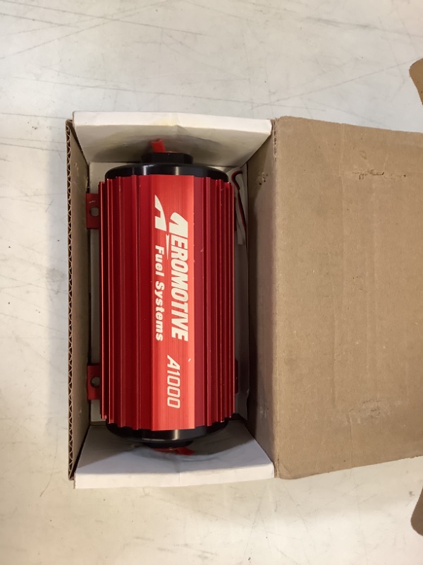 Photo 2 of Aeromotive 11101 Red Fuel Pump (A1000 - EFI or Carbureted Applications)