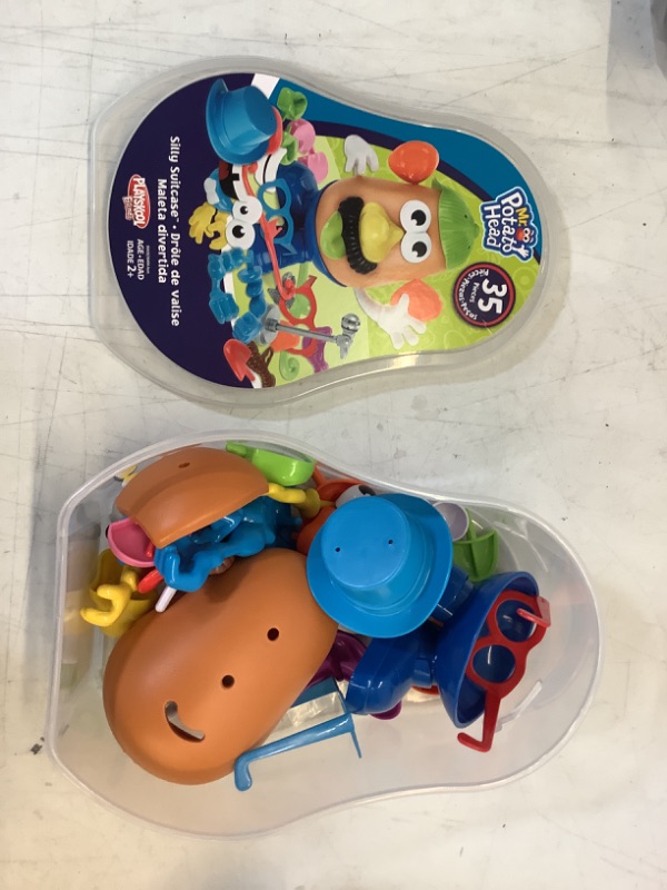 Photo 2 of Potato Head Mr. Potato Head Silly Suitcase Parts and Pieces Toddler Toy for Kids (Amazon Exclusive)