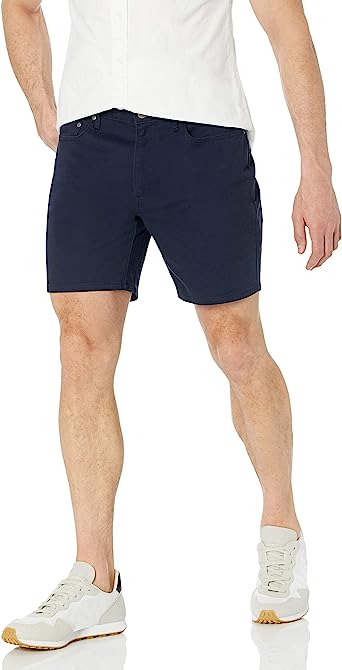 Photo 1 of Amazon Essentials Men's Slim-fit 7" Inseam Stretch 5-Pocket Short 36W 