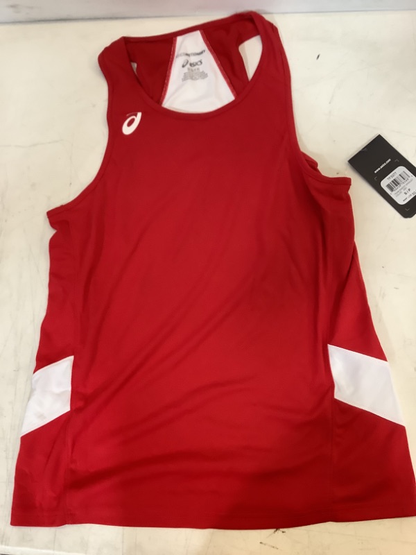 Photo 2 of ASICS Men's Team Sweep Singlet Top, Color Options