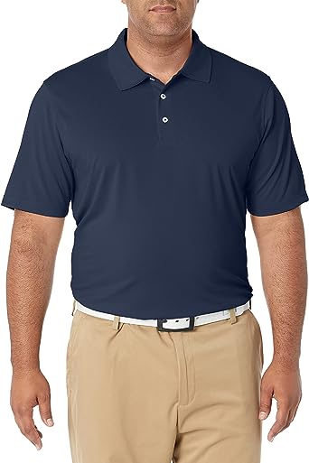 Photo 1 of Amazon Essentials Men's Regular-Fit Quick-Dry Golf Polo Shirt 3XLT