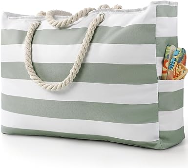 Photo 1 of LEVOTIYER Beach Bags For Women - Extra Large Beach Tote Bag - Waterproof Sandproof Beach Bags for Pool Gym & Travel