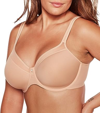 Photo 1 of Bali Womens One Smooth U Ultra Light, Underwire T-Shirt Bra, Convertible Straps 34C