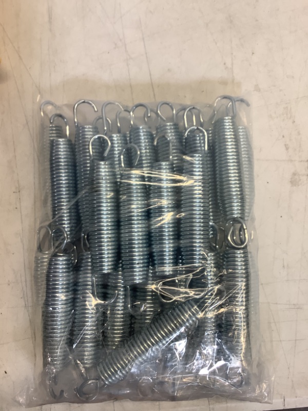 Photo 2 of MIVIDE Trampoline Springs 5.5” Heavy Duty Galvanized Steel Replacement Trampoline Parts Springs, Great for Outdoor Trampoline Aotob, Skywalker, JumpKing, UpperBounce, SkyBound