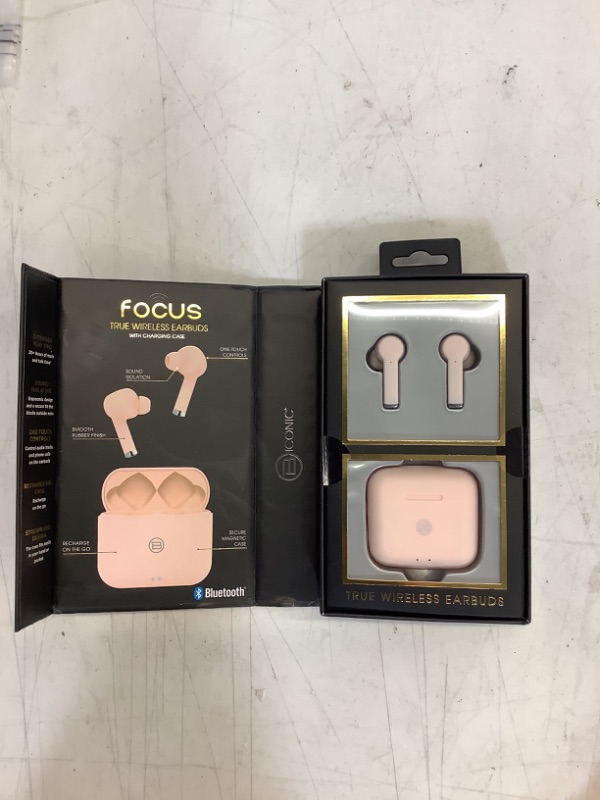 Photo 1 of Biconic Focus True Wireless earbuds With BLUETOOTH