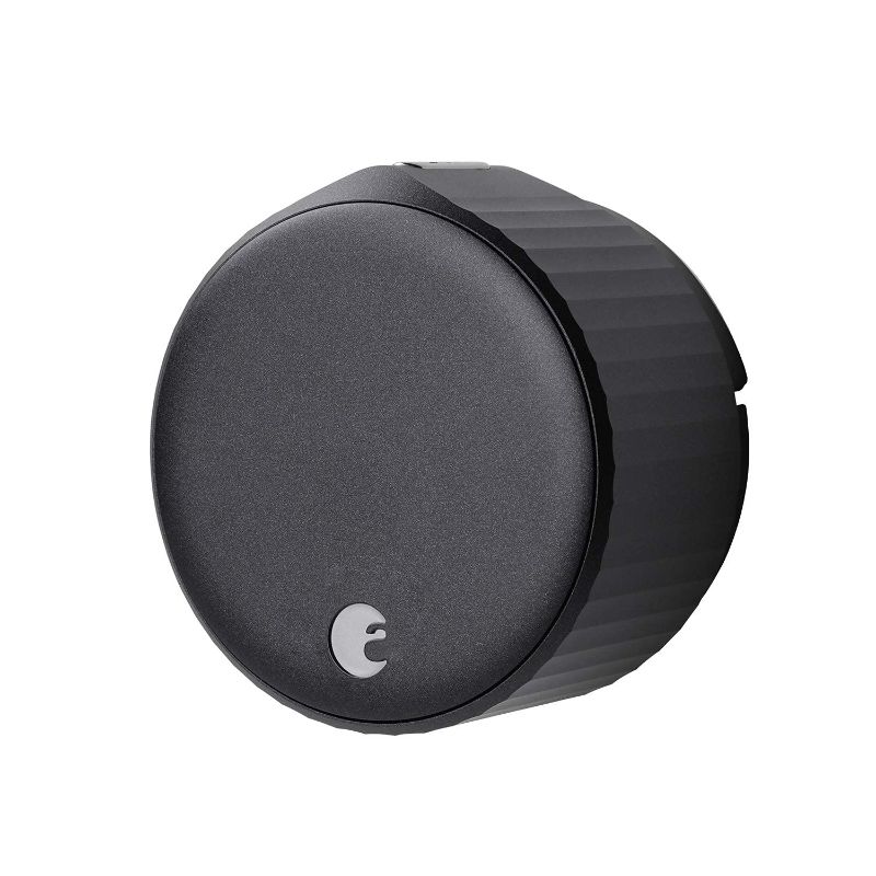 Photo 1 of August Wi-Fi, (4th Generation) Smart Lock – Fits Your Existing Deadbolt in Minutes, Matte Black Matte Black WiFi Smart Lock