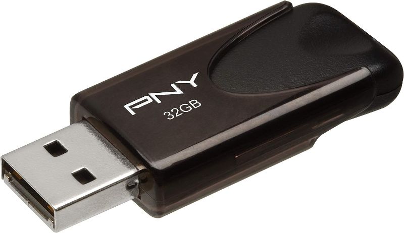 Photo 1 of PNY 32GB USB 2.0 Flash Drive, black