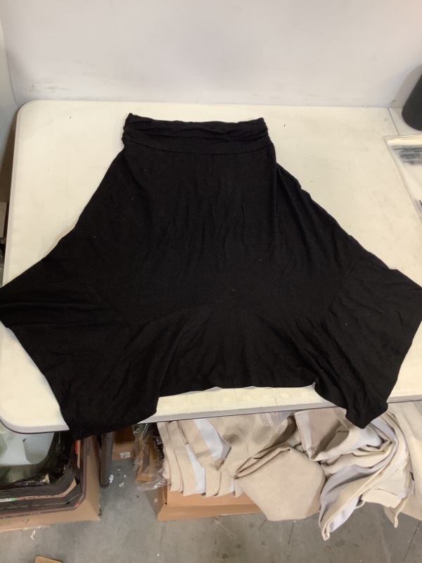 Photo 2 of DJT Women's Flowy Handkerchief Hemline Midi Skirt Small