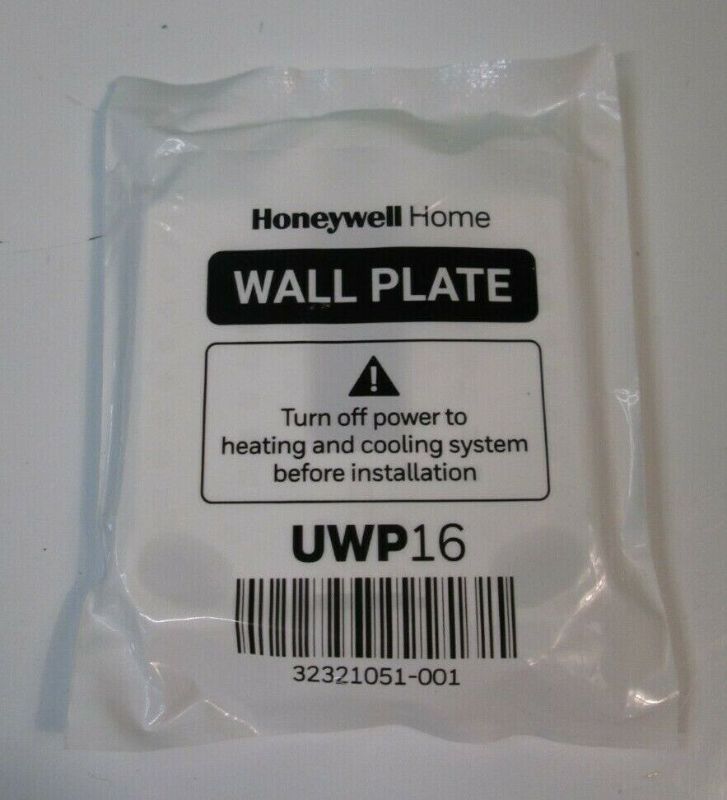 Photo 1 of New Honeywell UPW16 T-SERIES Thermostat Wall plate/Mount Only 
