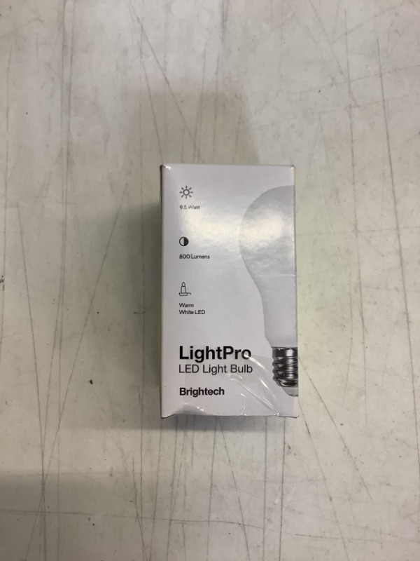 Photo 1 of LightPro LED light Bulb Brightech 60 watt 800 Lumens 