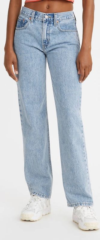 Photo 1 of Levi Low Pro Womens Jeans Medium Wash SIZE 27