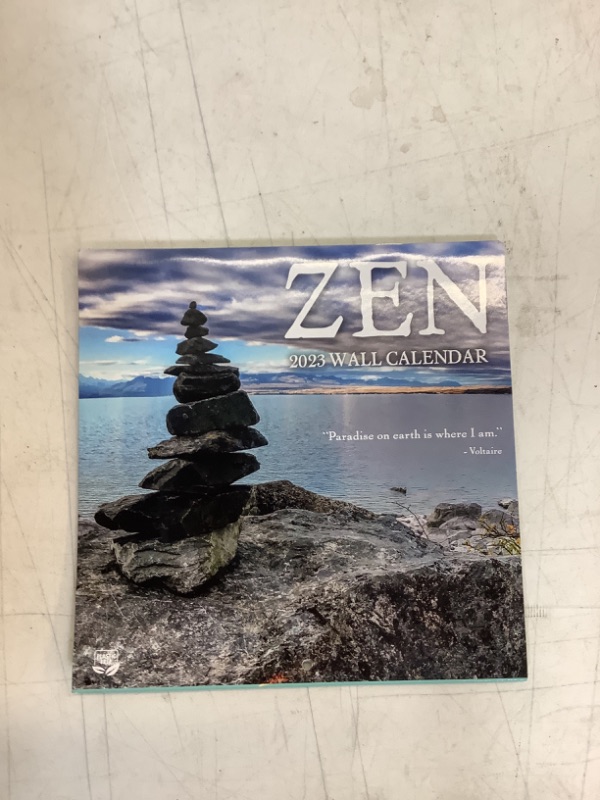 Photo 2 of TURNER PHOTOGRAPHIC Zen Photo Mini Wall Calendar 