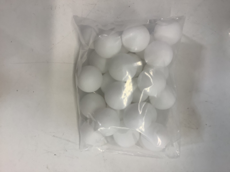 Photo 1 of Pack of 25 Ping Pong Balls, For Beer Pong, Cat Toy, Kids Games