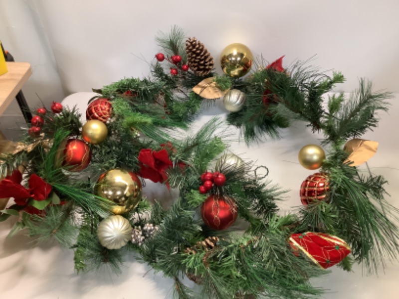 Photo 1 of 6FT Christmas LED Garland 