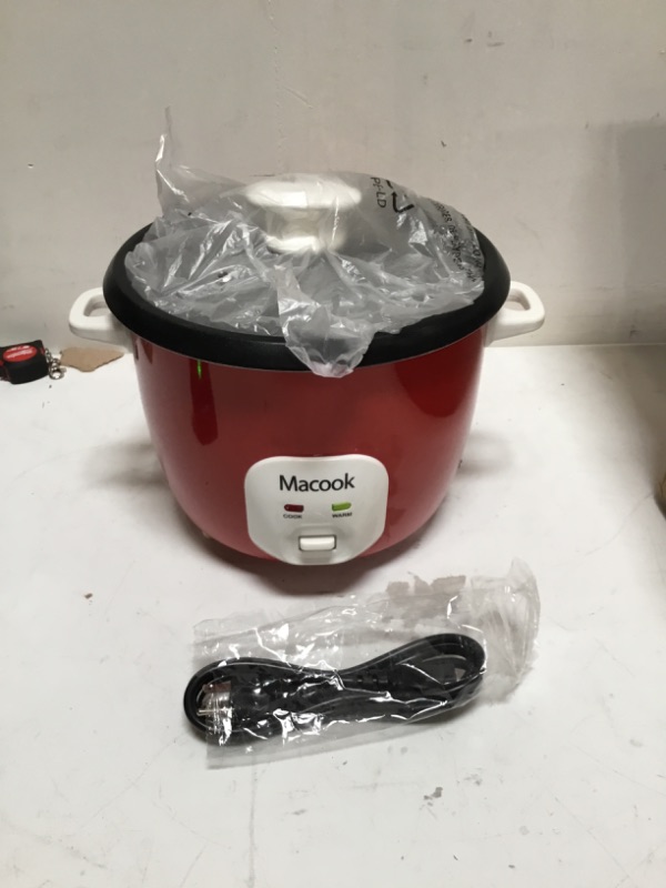 Photo 1 of Macook Rice Cooker, Red