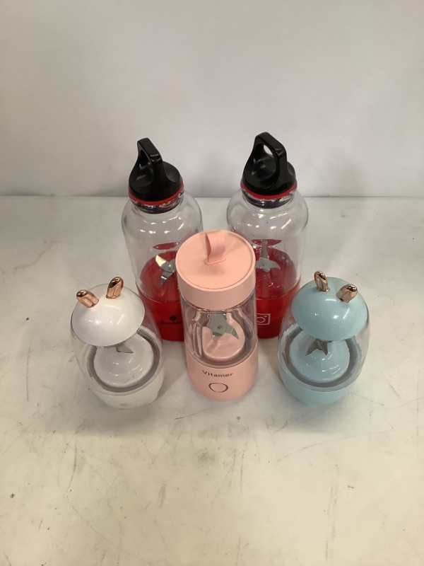 Photo 1 of Blender Bottle Family Set 5 PC LOT