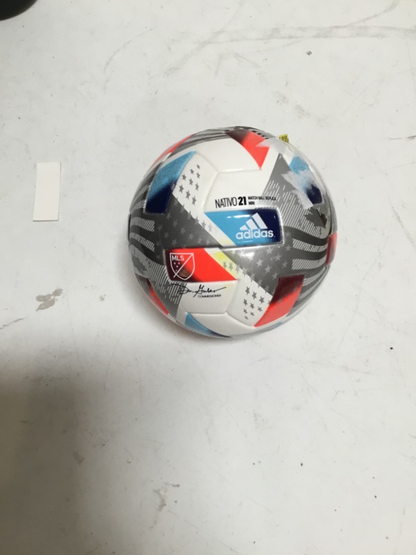 Photo 2 of adidas Soccer Training Ball MINI White 1