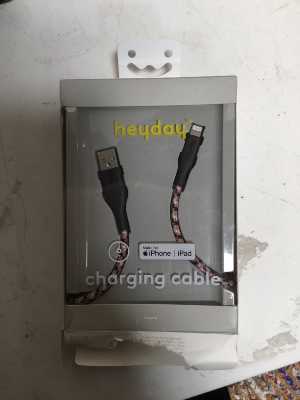 Photo 1 of Lightning to USB-A Braided Cable 6FT - heyday