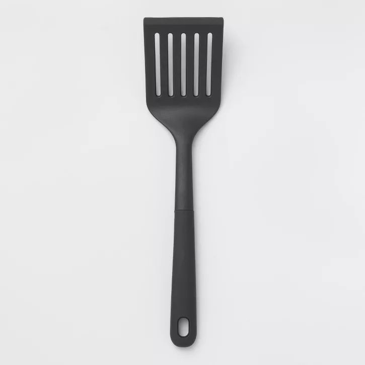 Photo 1 of Nylon Slotted Turner Spatula with Soft Grip - Made By Design