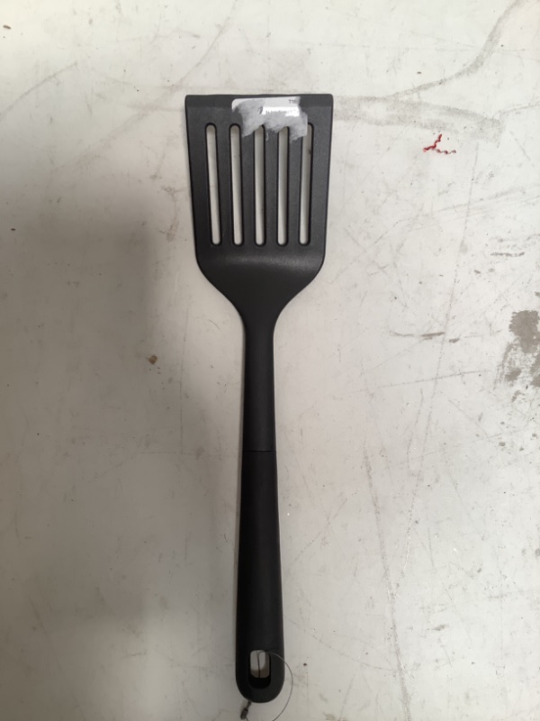 Photo 2 of Nylon Slotted Turner Spatula with Soft Grip - Made By Design