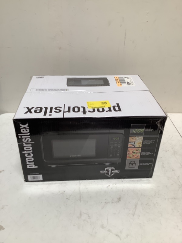 Photo 2 of Proctor Silex 0.7 cu ft 700 Watt Microwave Oven - Black