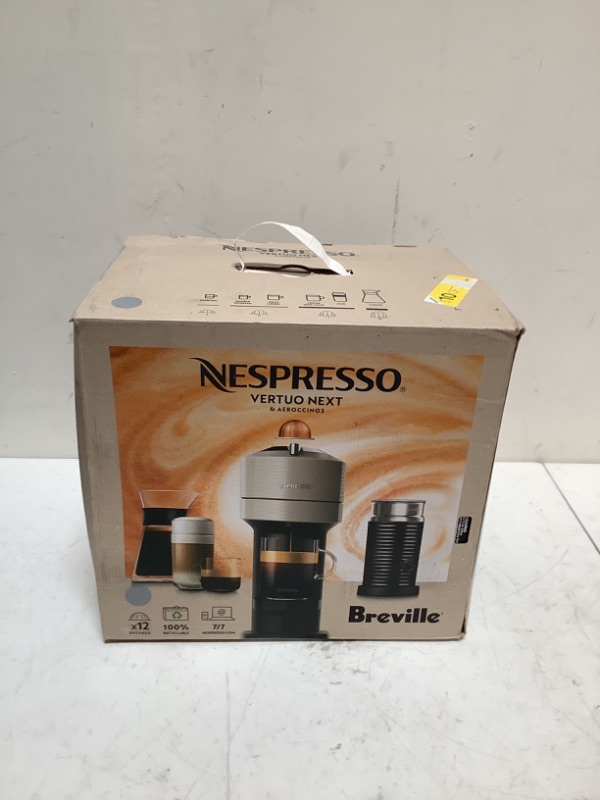 Photo 6 of Nespresso Vertuo Next Coffee and Espresso Machine by De'Longhi with Milk Frother, 8 ounces, Dark Grey