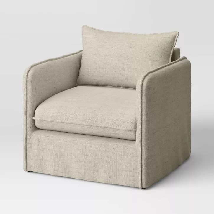 Photo 1 of Berea Slouchy Lounge Chair with French Seams - Threshold