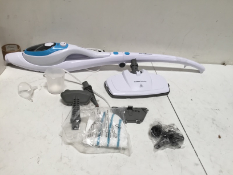 Photo 2 of PurSteam Steam Mop Cleaner 10-in-1 with Convenient Detachable Handheld Unit, Laminate/Hardwood/Tiles/Carpet Kitchen - Garment - Clothes - Pet Friendly Steamer Whole House Multipurpose Use