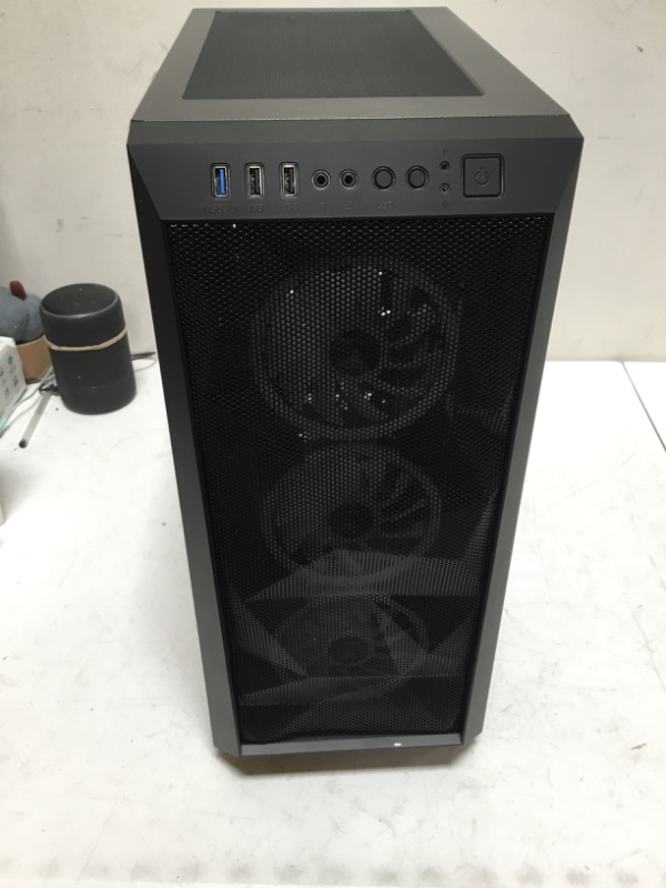 Photo 1 of ZEUS GAMDIAS ATX Mid Tower Computer PC Case with RGB, 3X Built-in 120mm ARGB, Side Tempered Glass Panel and Top Dust Filter, ARGB I/O Port Design and Motherboard RGB Sync
Brand: ZEUS GAMDIAS