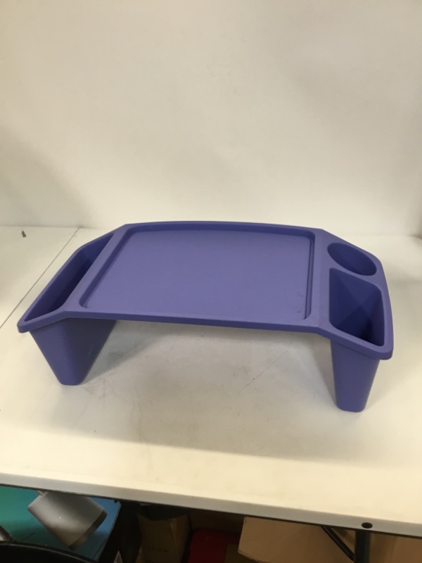 Photo 5 of Portable lap desks, Kids tray, Purple/Blue 