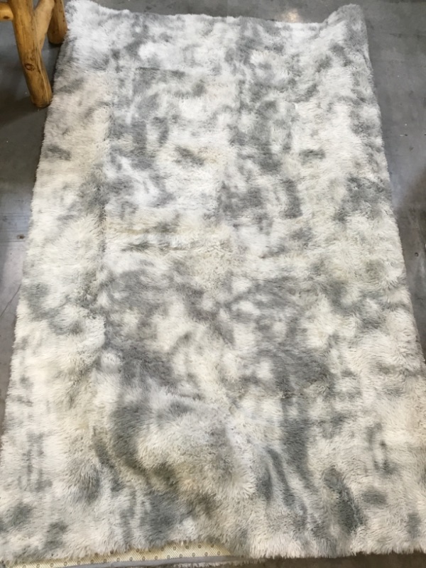 Photo 2 of 
CAROMIO Fluffy Area Rugs for Living Room 8' x 10' Modern Plush and Thick Faux Fur Shag Rug Non-Slip Carpet for Bedroom, Fuzzy Shaggy Rugs for Kids