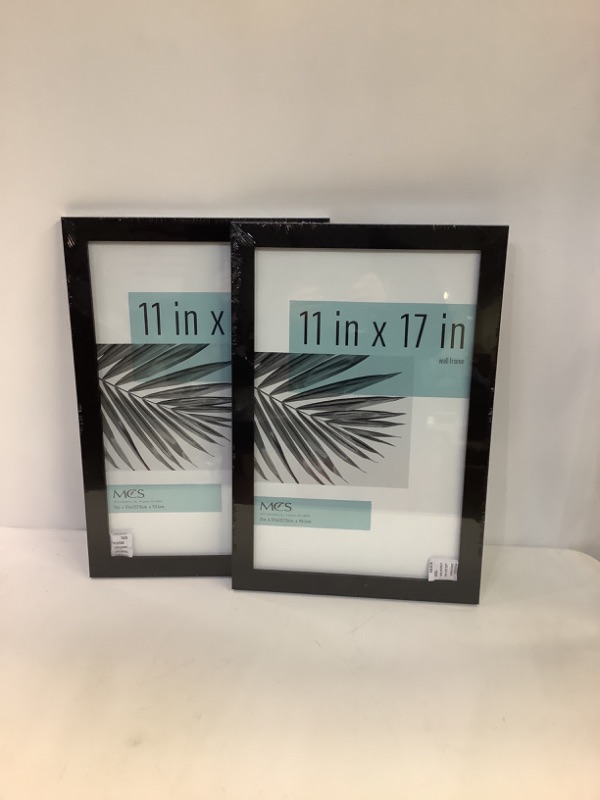 Photo 3 of MCS Studio Gallery Frame, Black Woodgrain, 11 x 17 in , 2 pk