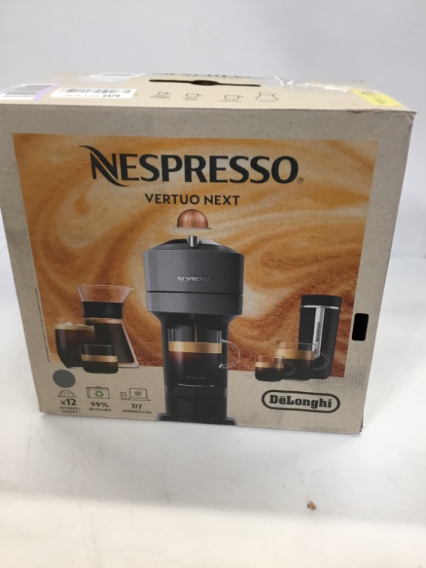 Photo 2 of Nespresso Vertuo Next Coffee and Espresso Machine by DeLonghi - Gray