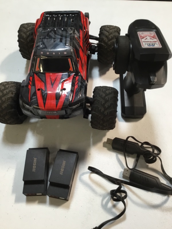 Photo 4 of Hosim 1:16 60+KMH 4WD Brushless RC Car, Fast Remote Control Truck for Adults, Radio Cars Off-Road Waterproof Hobby Grade Toy Crawler Electric Vehicle
