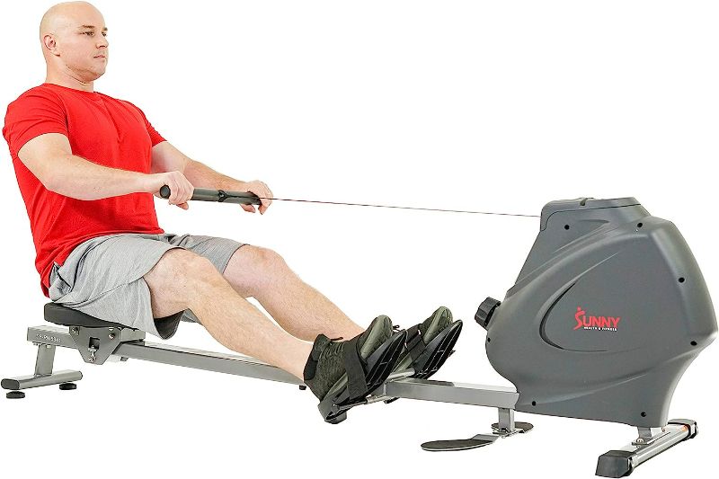 Photo 1 of Sunny Health & Fitness Multifunction Premium Magnetic Indoor Rowing Machine - SF-RW5941