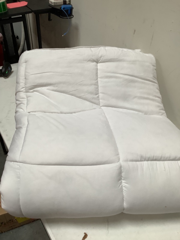 Photo 1 of Duck and Goose Co Mattress Topper Size KING 76"x80" 2-Inch Thick WHITE 