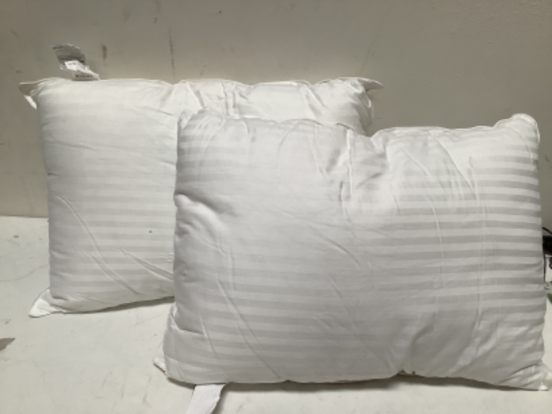 Photo 2 of Beckham Hotel Collection Bed Pillows Standard / Queen Size Set of 2 - Down Alternative Bedding Gel Cooling Pillow for Back, Stomach or Side Sleepers