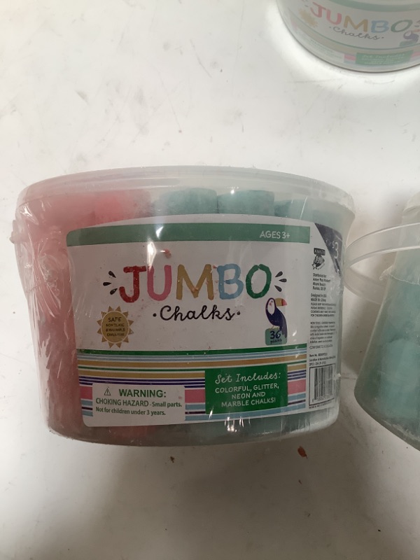 Photo 2 of 3-Pack of Jumbo Chalk Buckets 