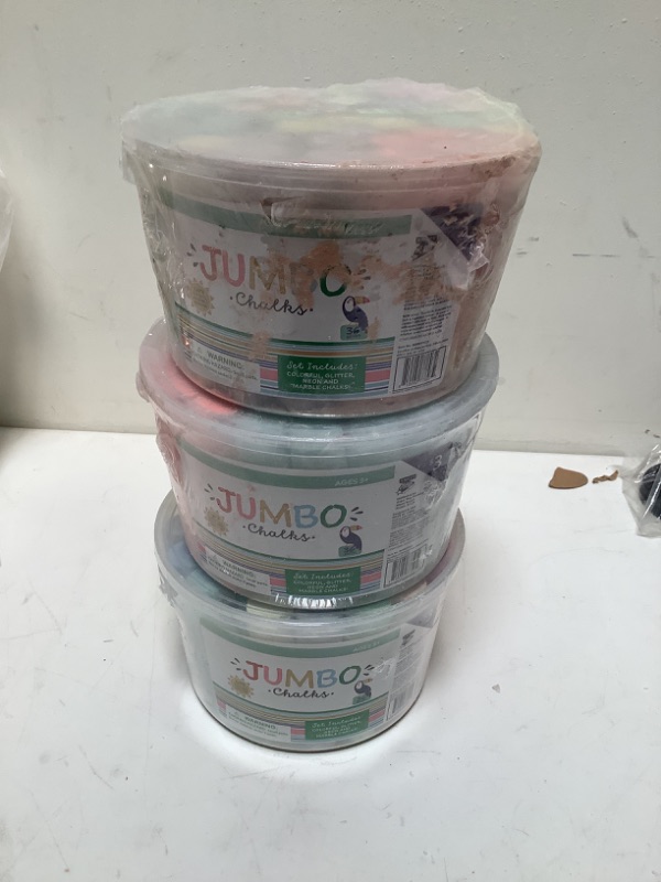 Photo 1 of 3-Pack of Jumbo Chalk Buckets 