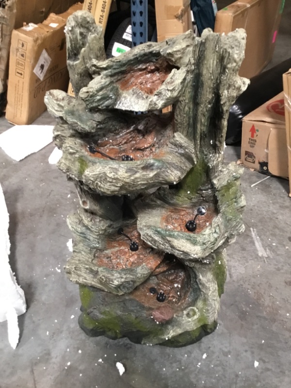 Photo 4 of Alpine Corporation 4- tier rainforest fountain 