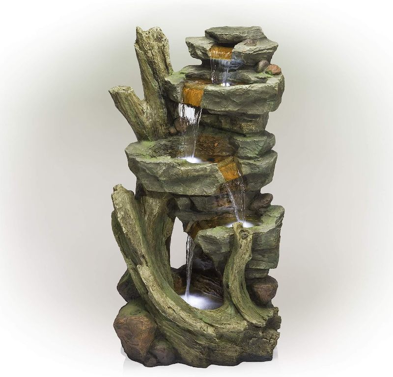 Photo 1 of Alpine Corporation 4- tier rainforest fountain 