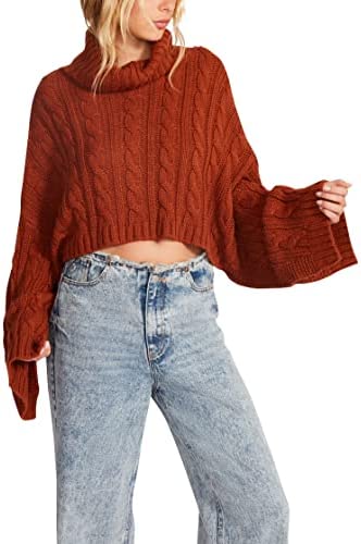 Photo 1 of Almost Famous Chenille Textured Sweater, LARGE, RUST 