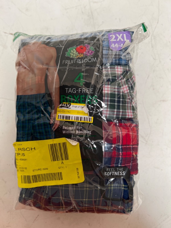 Photo 2 of Fruit of the Loom® 4-pk. Premium Cotton Boxers